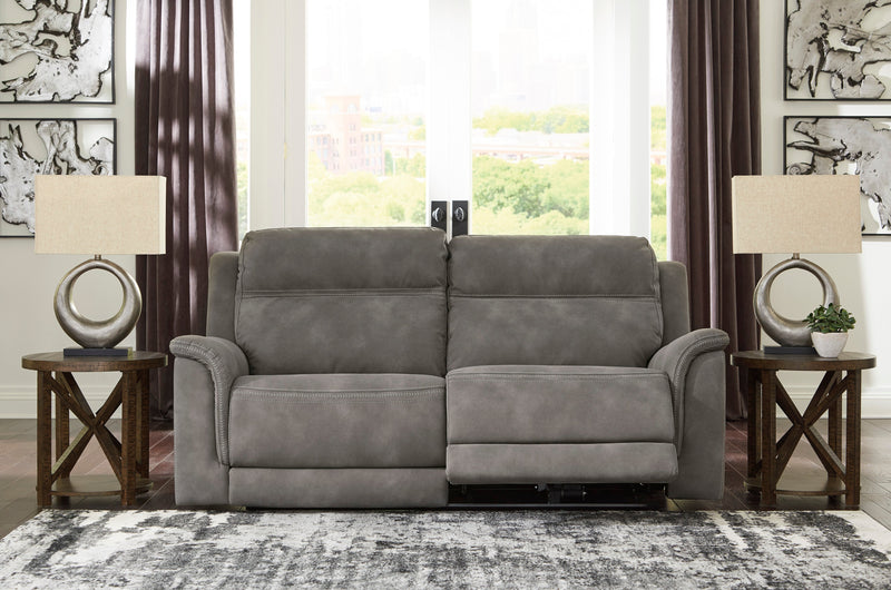 Next - Gen DuraPella Slate Power Reclining Living Room Set - Gate FurnitureLiving Room Set