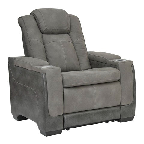 Next - Gen Durapella Slate Power Reclining Living Room Set - Lara FurniturePower Reclining Living Room Set
