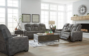Next - Gen Durapella Slate Power Reclining Living Room Set - Lara FurniturePower Reclining Living Room Set