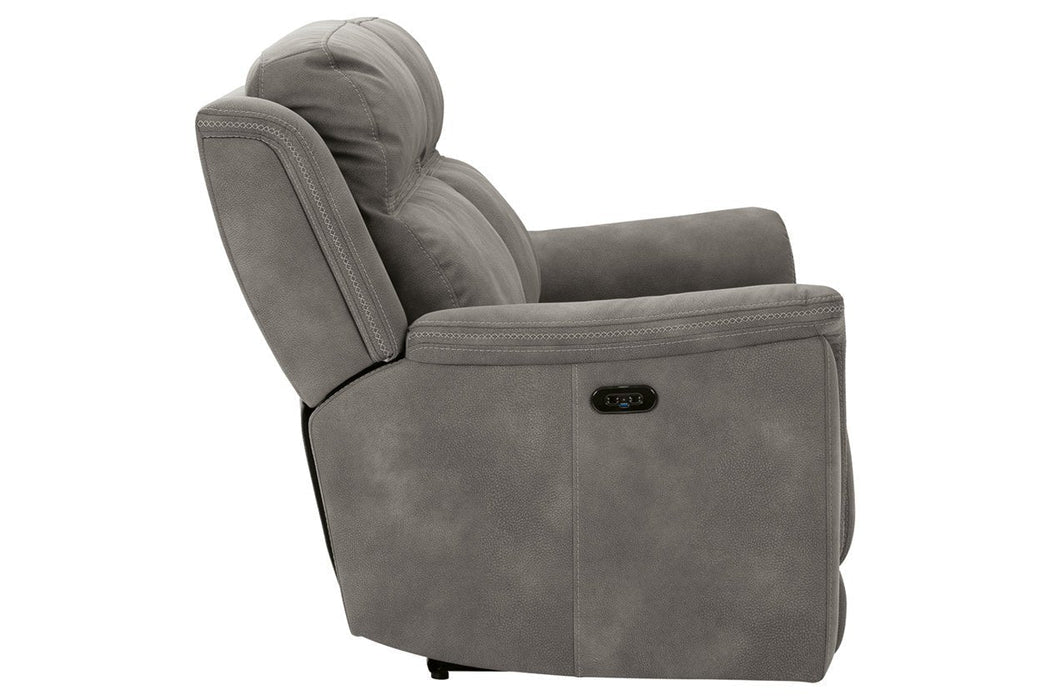 Next-Gen DuraPella Slate Power Reclining Sofa - 5930147 - Gate Furniture