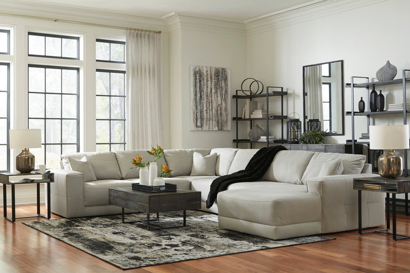 Next - Gen Gaucho Gray 6 - Piece RAF Sectional - Lara FurnitureSectional