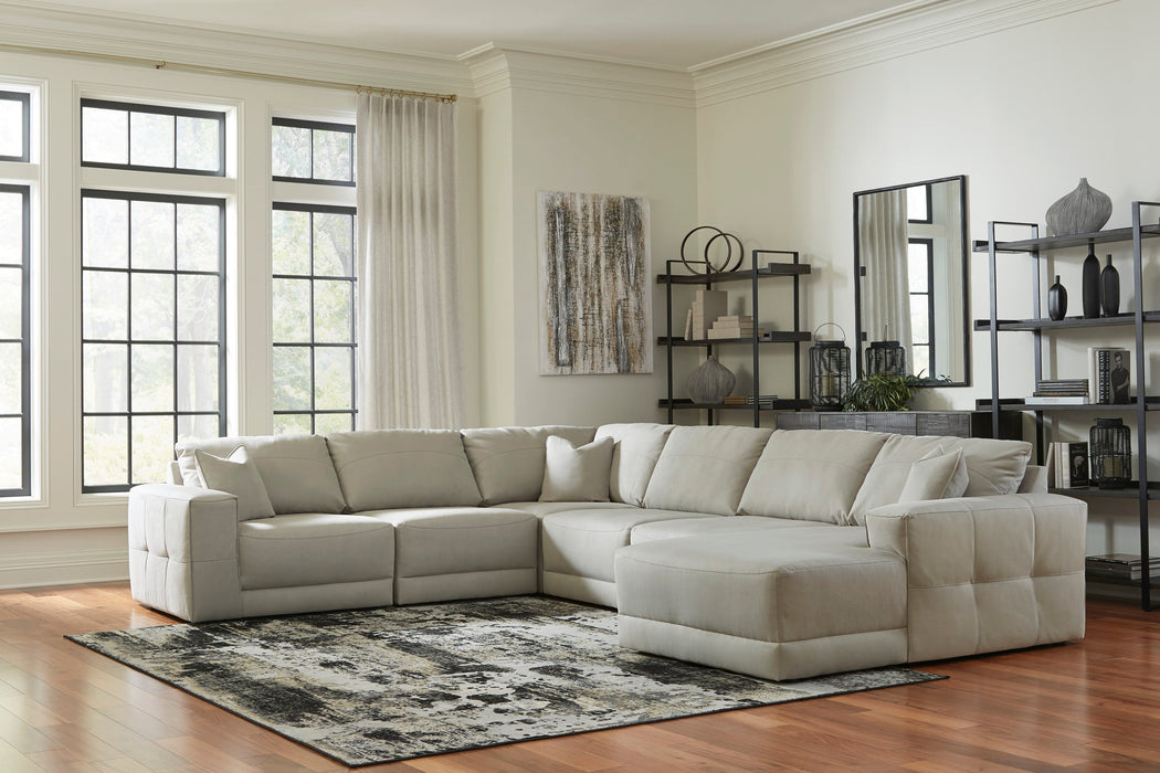 Next - Gen Gaucho Gray 6 - Piece RAF Sectional - Gate FurnitureSectional