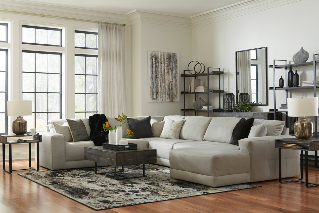 Next-Gen Gaucho Gray 6-Piece RAF Sectional - Gate Furniture — Lara