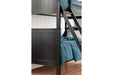 Nextonfort Black Twin over Twin Bunk Bed - Gate FurnitureBunk Bed
