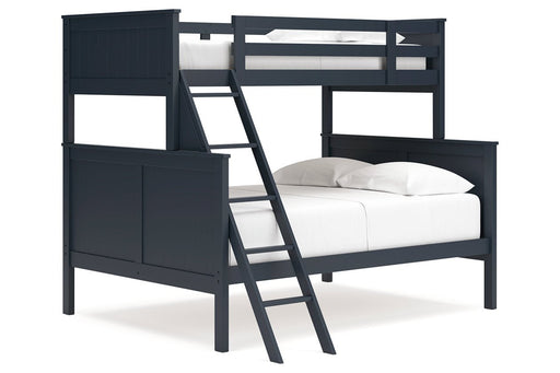 Nextonfort Blue Twin over Full Bunk Bed - Gate FurnitureBunk Bed