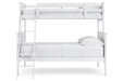 Nextonfort White Twin over Full Bunk Bed - Gate FurnitureBunk Bed