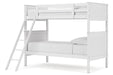 Nextonfort White Twin over Twin Bunk Bed - Gate FurnitureBunk Bed