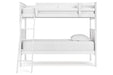 Nextonfort White Twin over Twin Bunk Bed - Gate FurnitureBunk Bed