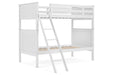 Nextonfort White Twin over Twin Bunk Bed - Gate FurnitureBunk Bed