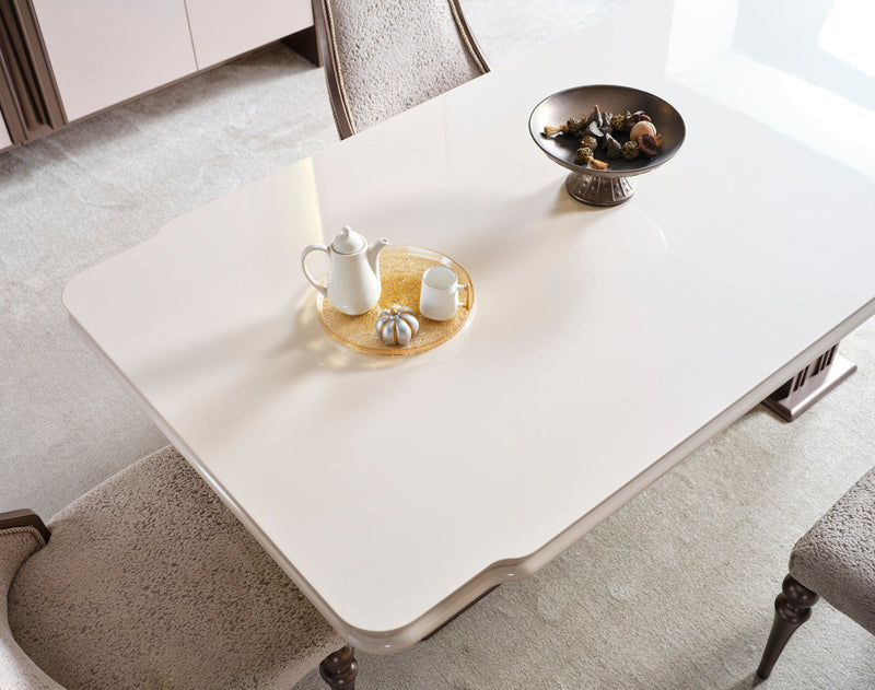 Nirvana Diningroom (Consol With Mirror & Dining Table & Dining Chair) - For 12 People - 115-NIR-12-SET