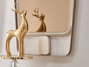 Nirvana San Diningroom (Consol With Mirror & Dining Table & 6 Dining Chair) - 200-SAN-NIR-DT-6-SET