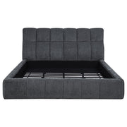 Nollet 48-inch Upholstered California King Platform Bed Grey - 315917GRYKW