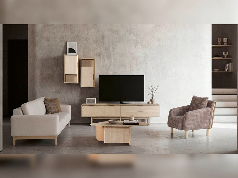 Nora 4-pieces (2 Sofa & 2 Chair) Livingroom in Brown - 200-ELI-NOR-P8-04-DSN-116-3311