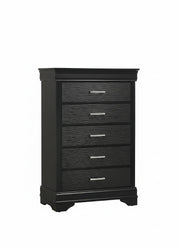Nora Black Full 5 Piece - NORA-BK-F-5PC