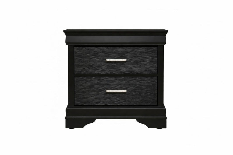 Nora Black Twin 4 Piece - NORA-BK-T-4PC
