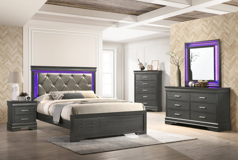 Nora Gray Twin 4 Piece - NORA-GY-T-4PC