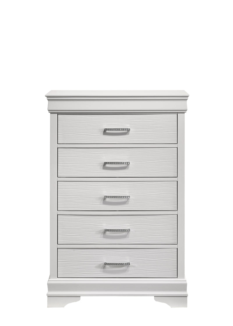 Nora White Chest - NORA-WH-CH
