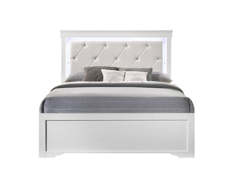 Nora White Twin 5 Piece - NORA-WT-T-5PC