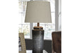 Norbert Gray Table Lamp (Set of 2) - Gate FurnitureTable Lamp Pair