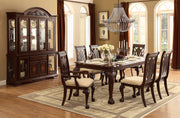 Norwich Dark Cherry Extendable Dining Set - Lara FurnitureDining Room Set