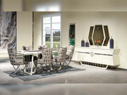 Nova Consol With Mirror - 115-NOV-WHI-CONM