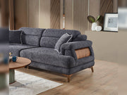 Nova Elf Convertible Sofa in White - 200-ELIF-NOV-A621-3