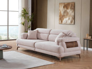 Nova Elf Convertible Sofa in White - 200-ELIF-NOV-A621-3