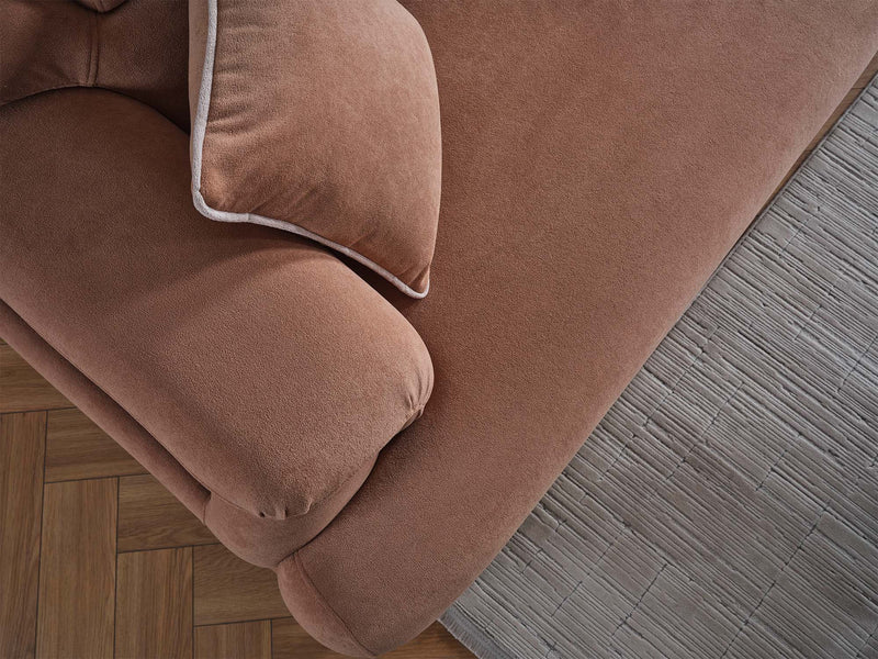 Nova Elf Convertible Sofa in White - 200-ELIF-NOV-A621-3