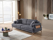 Nova Elf Convertible Sofa in White - 200-ELIF-NOV-A621-3