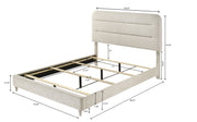 Nyomi White King Bed - Lara FurnitureKing Bed