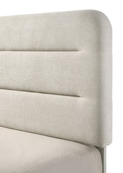 Nyomi White King Bed - Lara FurnitureKing Bed