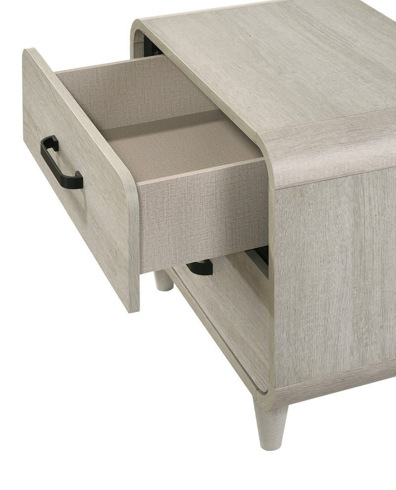 Nyomi White Upholstered Bedroom Set - Lara FurnitureBedroom Set