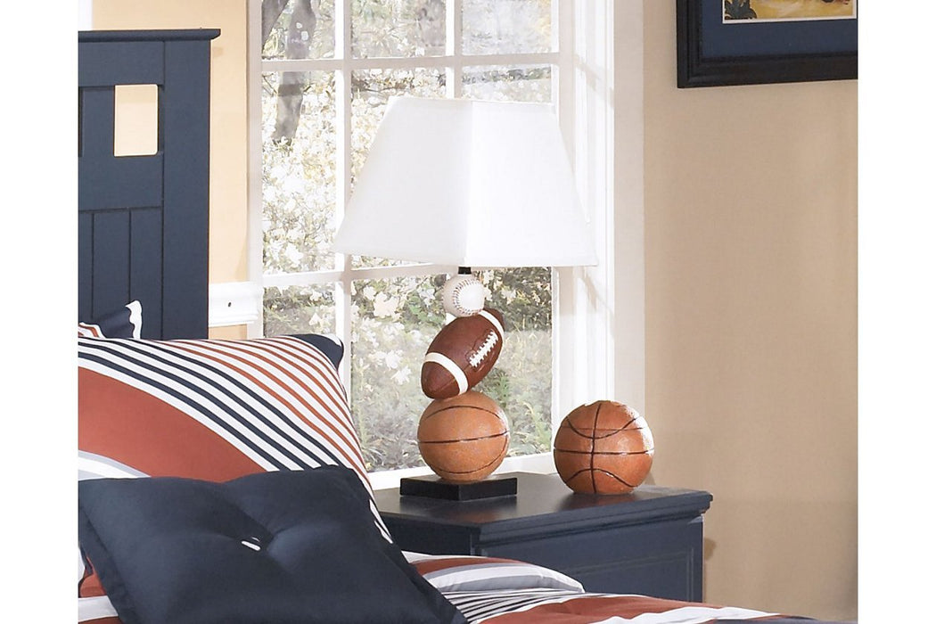 Nyx Brown/Orange Table Lamp - Gate FurnitureTable Lamp Youth