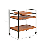 Oaken Serving Cart - 98675