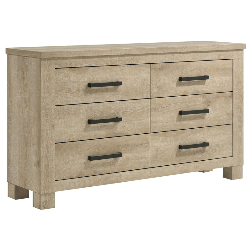 Oakglen 4-piece California King Bedroom Set Weathered Oak - 225101KW-S4