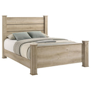 Oakglen 55-inch California King Panel Bed Weathered Oak - 225101KW