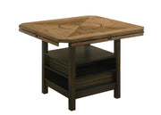 Oakly Brown Round/Square Counter Height Dining Set - Lara FurnitureCounter Height Set