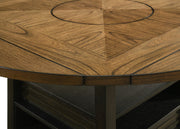 Oakly Brown Round/Square Counter Height Dining Set - Lara FurnitureCounter Height Set