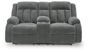 Observation Steel Power Reclining Loveseat with Console - PC2140596