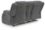 Observation Steel Power Reclining Loveseat with Console - PC2140596