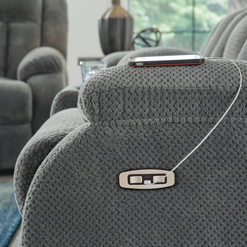 Observation Steel Power Reclining Sofa with Drop Down Table - PC2140599