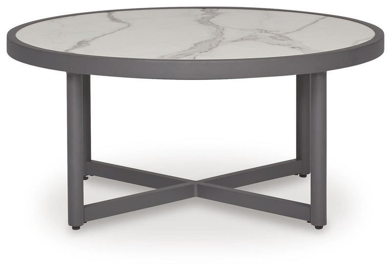 Ocean Beach Gray Outdoor Coffee Table - PCP510-708