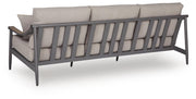 Ocean Beach Gray Outdoor Sofa with Cushion - PCP510-838