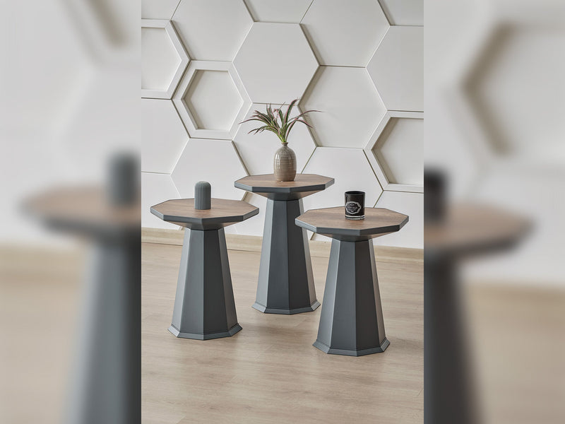 Octagonal Coffee Table in White Marble - 200-ALT-OCT-CT-WHI-MAR