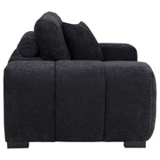 Octavia Upholstered Track Arm Accent Chair Black - 511063