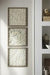 Odella Cream/Taupe Wall Decor (Set of 3) - Gate FurnitureWall Decor