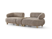 Odessa Al Convertible Module Sofa in Cream - 200-ALT-ODE-3M
