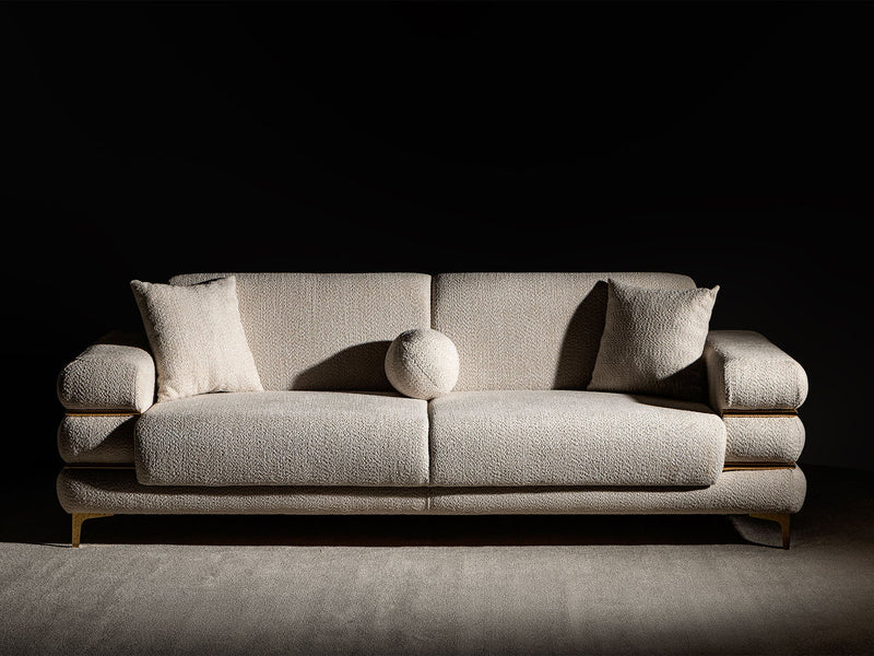 Odessa Convertible Sofa - Gold in Cream - 200-ST-ODE-ISTANBUL01-3