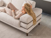 Odessa Convertible Sofa - Walnut in Cream - 200-ST-ODE-CREMONA06-3