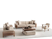Odin Chair Cream in Cream - 101-ODI-FOX01-B